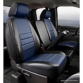 Fia Seat Cover Simulated Leather One Row - SL67-42 BLUE