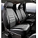 Fia Seat Cover Simulated Leather One Row - SL67-42 GRAY