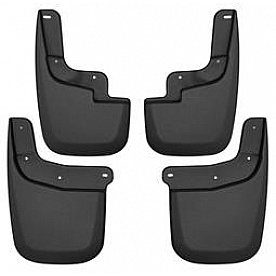 Husky Liner Mud Flap - Black Matte Thermoplastic Set Of 4 - 58236