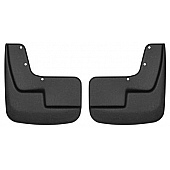 Husky Liner Mud Flap - Black Thermoplastic Set Of 2 - 58391