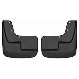 Husky Liner Mud Flap - Black Thermoplastic Set Of 2 - 58391