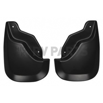 Husky Liner Mud Flap - Black Textured Thermoplastic Olefin Set Of 2 - 58411