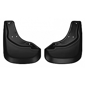 Husky Liner Mud Flap - Black Textured Thermoplastic Olefin Set Of 2 - 58421