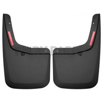 Husky Liner Mud Flap - Black Textured Thermoplastic Set Of 6 - 58445