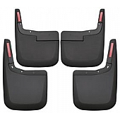 Husky Liner Mud Flap - Black Matte Thermoplastic Set Of 4 - 58446