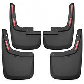 Husky Liner Mud Flap - Black Matte Thermoplastic Set Of 4 - 58456