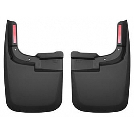 Husky Liner Mud Flap - Black Thermoplastic Set Of 2 - 58461