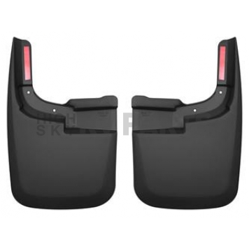 Husky Liner Mud Flap - Black Thermoplastic Set Of 2 - 58461