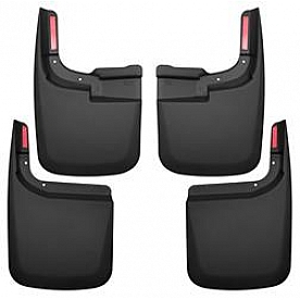 Husky Liner Mud Flap - Black Thermoplastic Set Of 2 - 58466