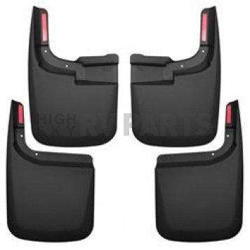 Husky Liner Mud Flap - Black Thermoplastic Set Of 2 - 58466