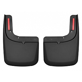 Husky Liner Mud Flap - Black Thermoplastic Set Of 2 - 58471