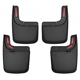 Husky Liner Mud Flap - Black Thermoplastic Set Of 4 - 58476