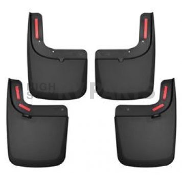 Husky Liner Mud Flap - Black Thermoplastic Set Of 4 - 58476