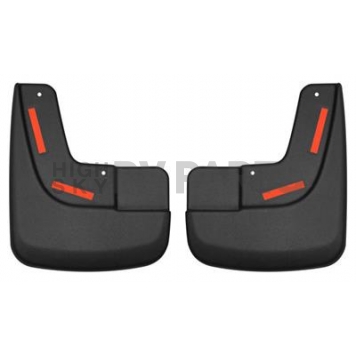 Husky Liner Mud Flap - Black Textured Thermoplastic Set Of 2 - 58491