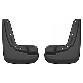 Husky Liner Mud Flap - Black Thermoplastic Set Of 2 - 58901