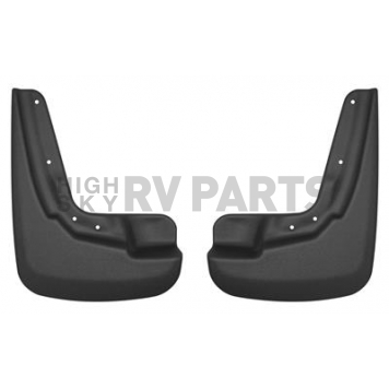 Husky Liner Mud Flap - Black Thermoplastic Set Of 2 - 58901