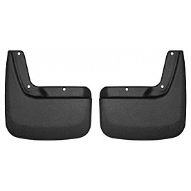 Husky Liner Mud Flap - Black Thermoplastic Set Of 2 - 59391