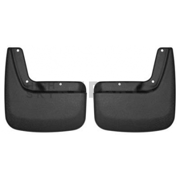 Husky Liner Mud Flap - Black Thermoplastic Set Of 2 - 59391