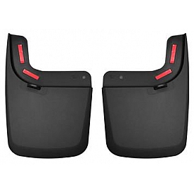 Husky Liner Mud Flap - Black Thermoplastic Set Of 2 - 59471