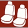 Fia Seat Cover Polycotton Set Of 2 - SP801 GRAY