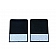 Go Industries Mud Flap - Black Rubber Set Of 2 - D70764SET