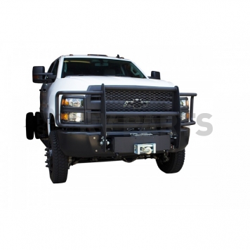 Go Industries Grille Guard - Black Textured Powder Coated Steel - ET004
