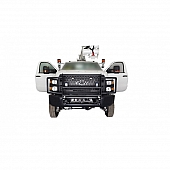 Go Industries Grille Guard - Black Textured Powder Coated Steel - ET005