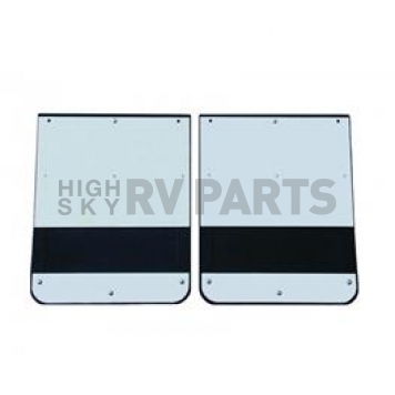 Go Industries Mud Flap - Black Set Of 2 - S70733SET