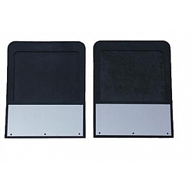 Go Industries Mud Flap - Black Set Of 2 - S70764SET