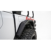 Fab Fours Fender Flare - Black Steel Powder Coat Set Of 2 - JT1001-1