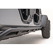 Fab Fours Rocker Panel Guard - Black Oval Tube Powder Coated - JT20-G1850-1