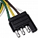 Dorman (OE Solutions) Trailer Wiring Connector Adapter 86008