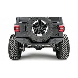 Fab Fours Spare Tire Carrier Black Rear - JL18-Y1851T-1