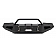 Fab Fours Bumper Red Steel 1-Piece Design Steel Black - GM11-RS2862-1