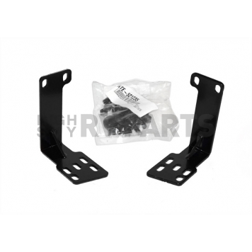 Go Rhino Bull Bar Mounting Kit Black Mild Steel - 55615-1