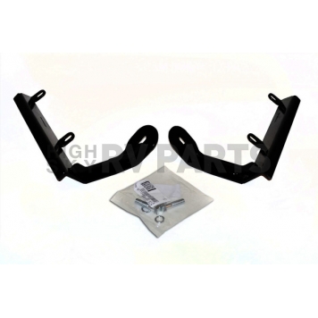Go Rhino Bull Bar Mounting Kit Black Mild Steel - 55635-1