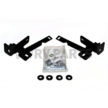 Go Rhino Bull Bar Mounting Kit Black Mild Steel - 55865-1