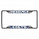 Fan Mat License Plate Frame - NFL Indianapolis Colts Logo Metal - 17214