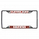 Fan Mat License Plate Frame - NFL Cleveland Browns Logo Metal - 21370