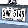 Fan Mat License Plate Frame - NFL Los Angeles Rams Logo Metal - 21381