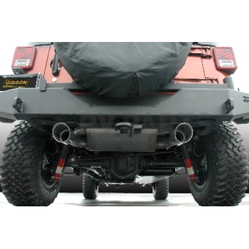 Gibson Exhaust Split Rear Cat Back System - 17303-1