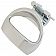 Help! By Dorman Interior Door Handle - Lever Plastic Silver Single - 88529