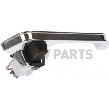 Help! By Dorman Exterior Door Handle - Metal Silver Single - 90025-2