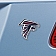Fan Mat Emblem - NFL Atlanta Falcons Metal - 22530