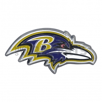 Fan Mat Emblem - NFL Baltimore Ravens Metal - 22533