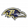 Fan Mat Emblem - NFL Baltimore Ravens Metal - 22533