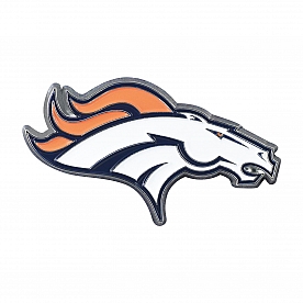 Fan Mat Emblem - NFL Denver Broncos Metal - 22554