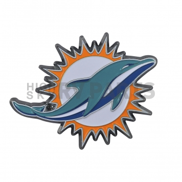 Fan Mat Emblem - NFL Miami Dolphins Metal - 22578