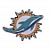 Fan Mat Emblem - NFL Miami Dolphins Metal - 22578