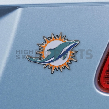 Fan Mat Emblem - NFL Miami Dolphins Metal - 22578-1